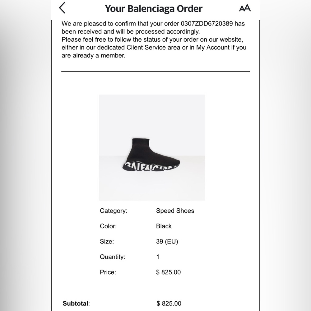 Balenciaga Speed Graffiti Sneakers - Picture 5 of 5